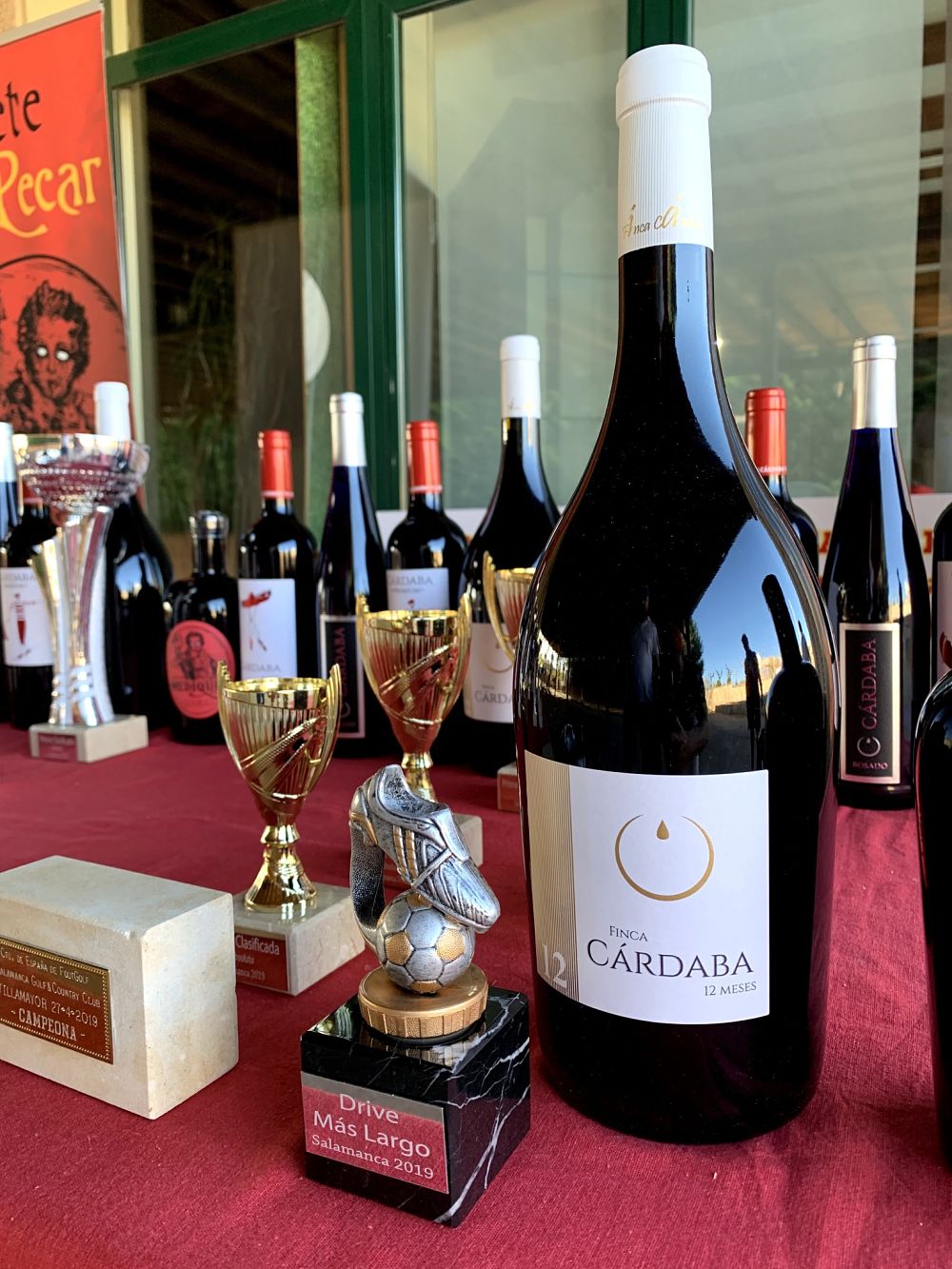 Magnun Crianza Premio al drive más largo.