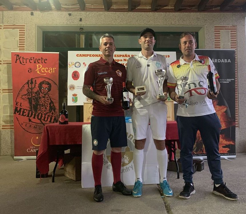 Podium hombres.
